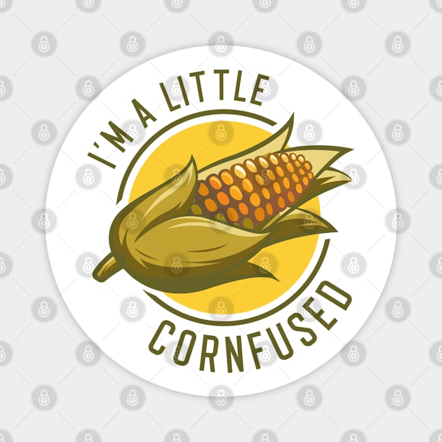 Cornfused Magnet by LuckyFoxDesigns